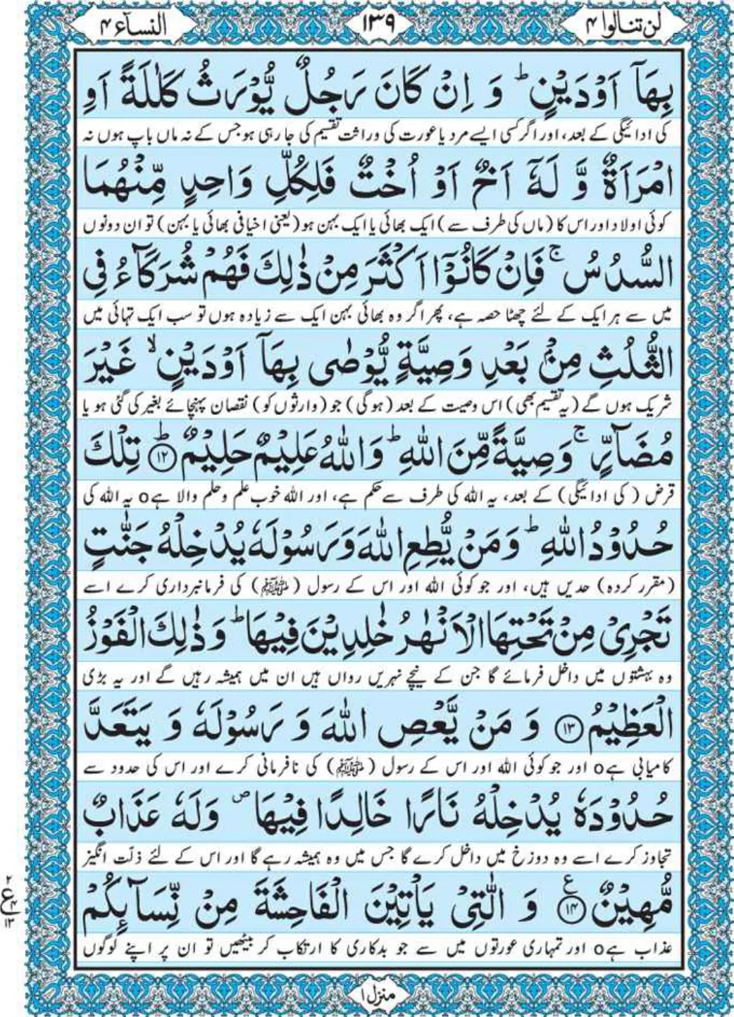 Holy Quran Para 4